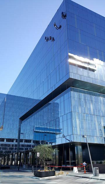 commercial window washing